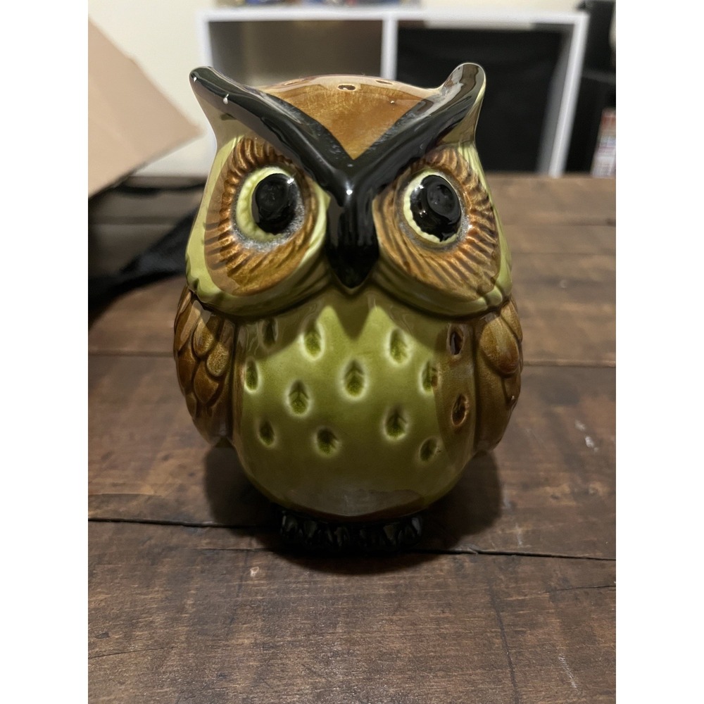Vtg Hoot the Owl, by Lego Japan Salt Shaker l 4442 60's-70's Autumn
